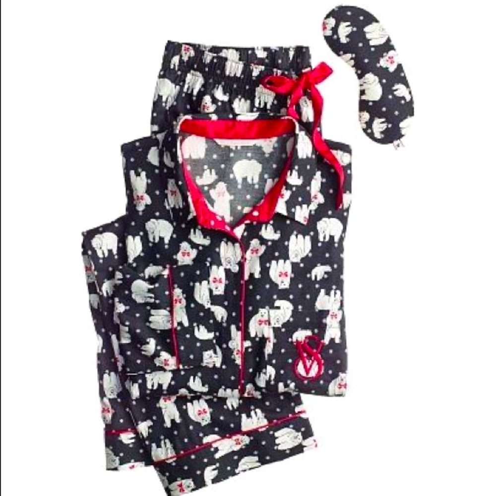 3 Piece Pajama Set - VS - Small